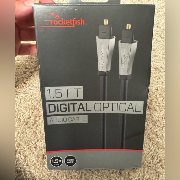 Rocketfish Other - NIB 1.5ft Digital Optical Audio Cable